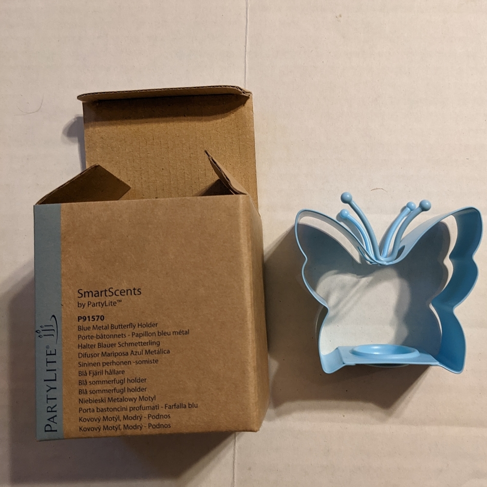 Partylite Butterfly Candle Holder Brand New